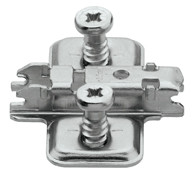 Clip Wing Plate,0Mm, Height Adjustable, With Pre-Mounted System Screw