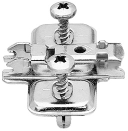 Clip Wing Plate, 0Mm, Height Adjustable, Expando