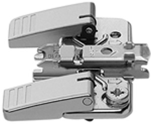 Clip Wing Plate, 0Mm, Cam Height Adjustable, Inserta