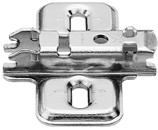 Clip Wing Plate, 0Mm, Height Adjustable, Screw-On