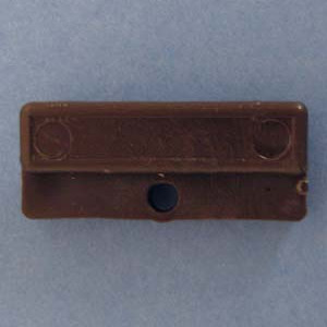 Glass Clip Brown 3/16", Bag of 6