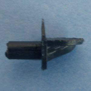 Shelf Support 3/8" - 5mm peg, Black, Qty of 1000