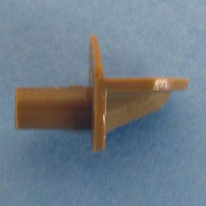 Shelf Support 3/8" - 5mm peg, Tan, qty of 1000