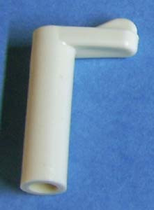 Window Clip Almond 1-1/8", Pkg of 1000
