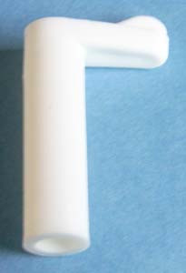 Window Clip White 1-1/8", Pkg of 100