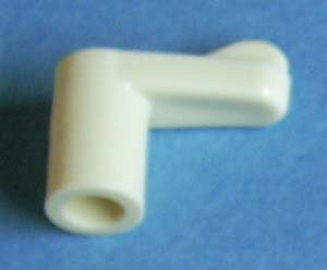 Window Clip Almond 7/16", Pkg of 100