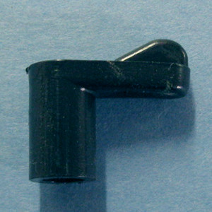 Window Clip Black 7/16", Bag of 8