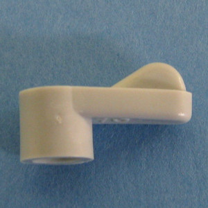 Window Clip Gray 3/16", Bag of 8