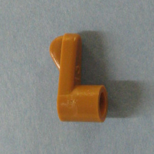 Window Clip Tan 1/4", Pkg of 1000