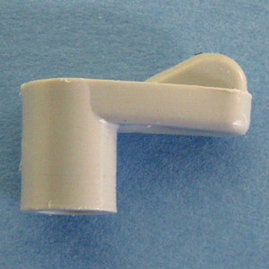 Window Clip Gray 5/16", Pkg of 250