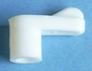 Window Clip White 5/16", Bag of 8