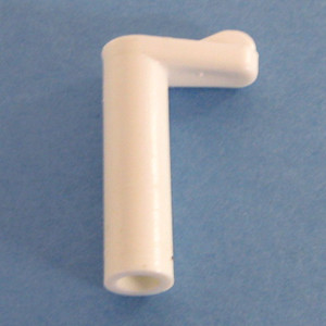Screen Clip 1-3/16" White, Pkg of 100