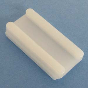 Furniture Slide Glide Natural 1-5/8" X 3/4" X 3/16", Pkg of 100