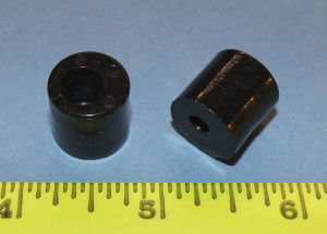 Eccentric Door Guide Black, Pkg of 2