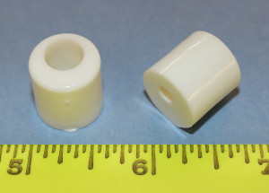 Eccentric Door Guide White, Pkg of