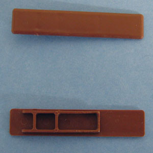 Castle Cover Cap Cocoa Brown, Pkg of 500