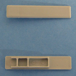Castle Cover Cap Gray, Pkg of 100
