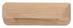 Surface Pull, red oak, center to center 96mm