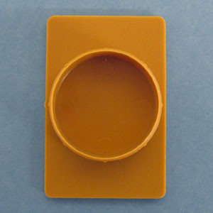 Hinge Cover Oak 35mm, Pkg of 1000