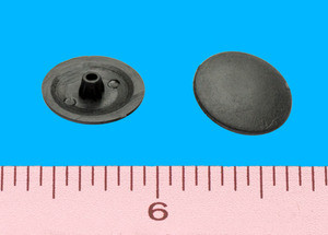 Phillips Screw Cover Cap Black, Bag of 12