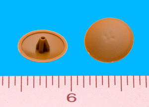 Phillips Screw Cover Cap Tan, Bag of 12