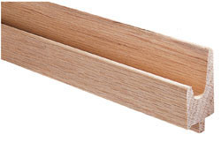 Continuous Handle, red oak, 35 x 19mm (250')