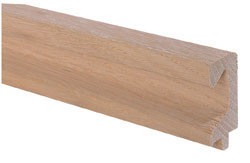 Continuous Handle, red oak, 35 x 22mm (250')