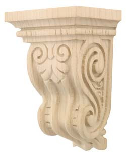 Corbel, Artisan, maple, 4 1/2"