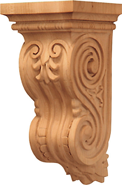 Corbel, Artisan, cherry, 9 1/2"