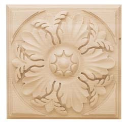 Ornament, Artisan, maple, 5 7/8" x 5 7/8"