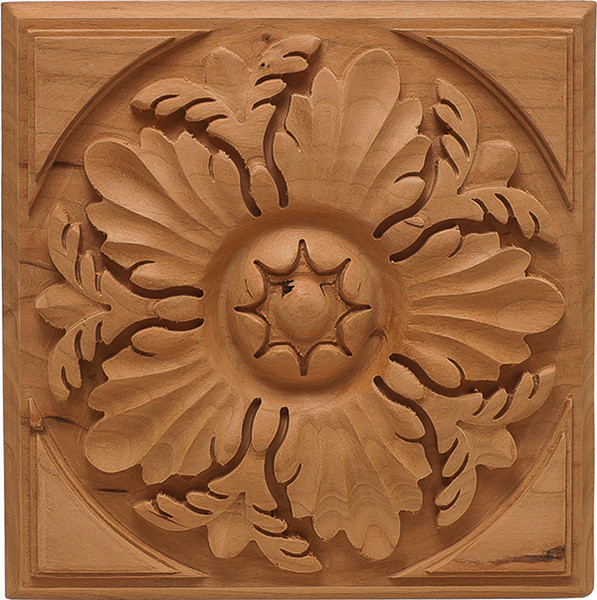 Ornament, Artisan, cherry, 5 7/8" x 5 78"