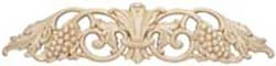 Carved Onlay, Bordeaux, maple, 20 x 4-1/2 x 5/8"