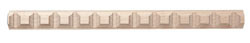 Dentil Moulding, maple, 15/16" x 11/32" x 96"