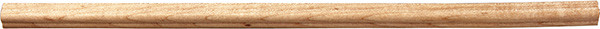 Pliable Moulding, cherry, 1/2" x 1/4" x 96"