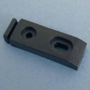 Flipper Block Black 3/8" X 2-3/16", Pkg of 100