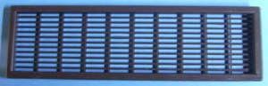 Vent Grill Brown 2-3/8" X 8-5/8", Bag of 1