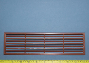 Vent Grill Tan 2-7/16" X 8-3/8", Pkg of 1