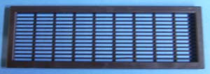Vent Grill Brown 2-7/16" X 8-3/8", Bag of 1