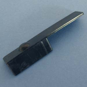 Furniture Slide Glide Black 1-1/2" X 9/16" X 1/16" w/ 1-1/2" Safety Tab, Pkg of 1000