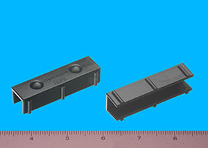 U-Channel Slide Glide Black 1/2", Pkg of 1000