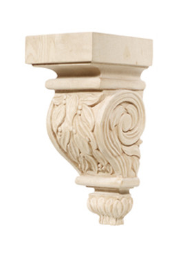 Corbel, Chateau, maple, 2 7/8 x 6"