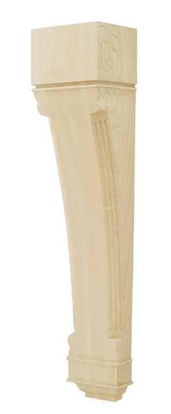 Corbel, Regency, maple, 5 1/4 x 24"