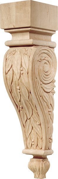 Corbel, Chateau, oak, 2 7/8 x 13"