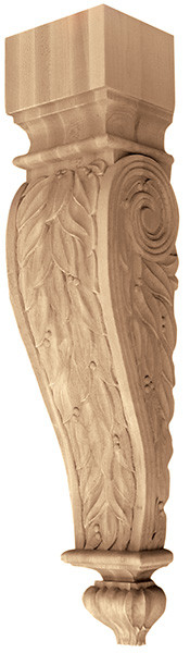 Corbel, Chateau, oak, 5 1/4 x 24"