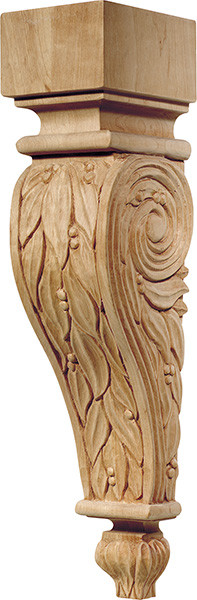 Corbel, Chateau, cherry, 2 7/8 x 13"