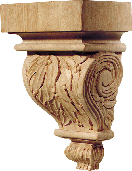 Corbel, Chateau, cherry, 5 7/8 x 9"