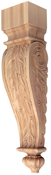 Corbel, Chateau, cherry, 5 1/4 x 24"