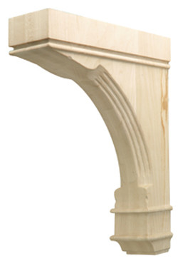 Corbel, Regency, cherry, 2 7/8 x 12"