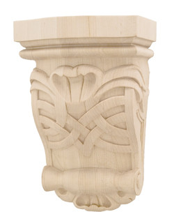 Corbel, Interlacings, cherry, 6" x 9"