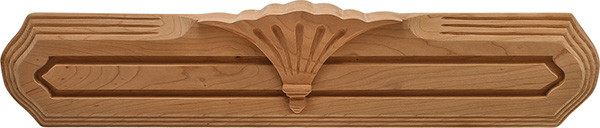 Carved Onlay, Regency, cherry, 20 x 4 1/2"